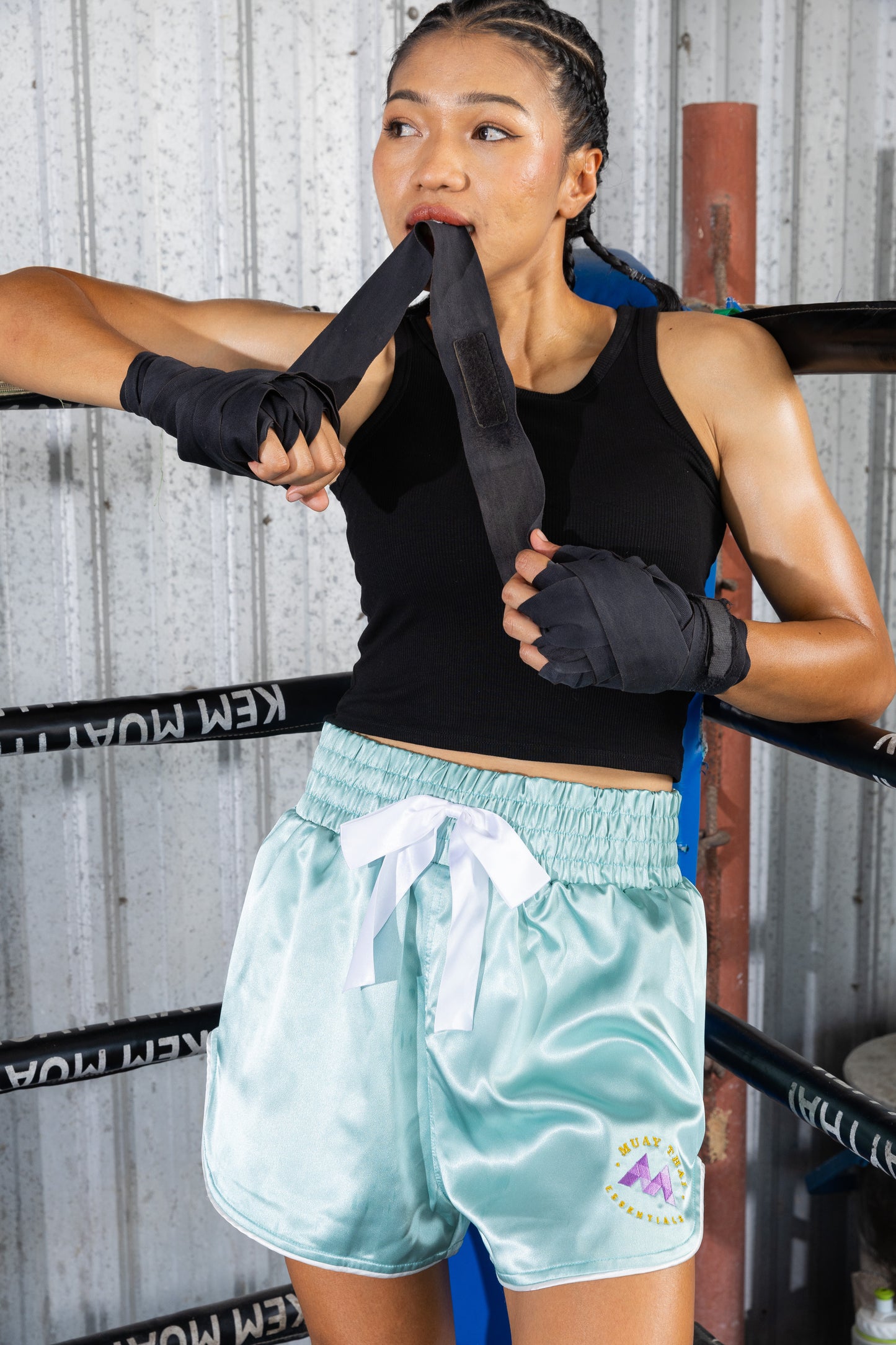 Jade Amber Muay Thai Shorts