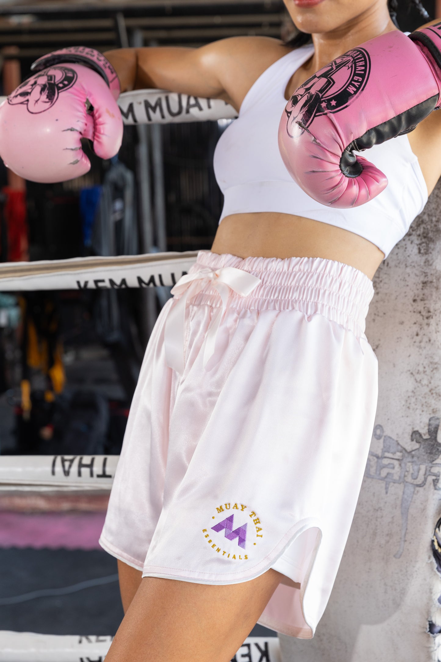 Aurora Glow Muay Thai Shorts