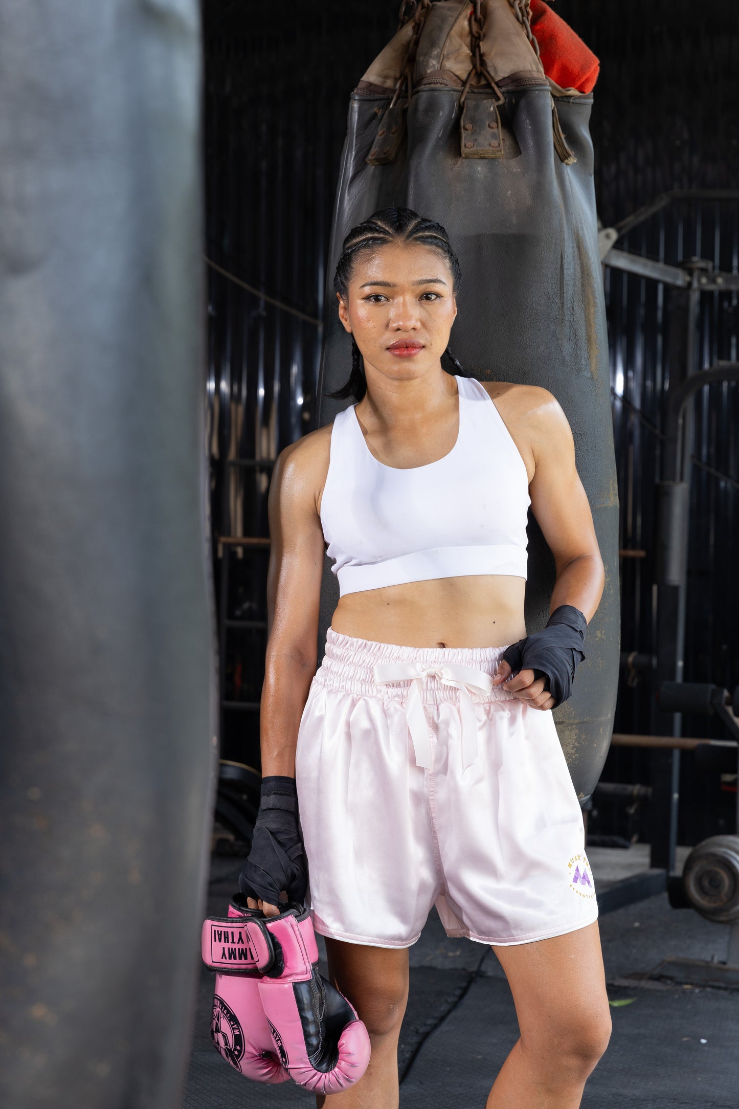 Aurora Glow Muay Thai Shorts