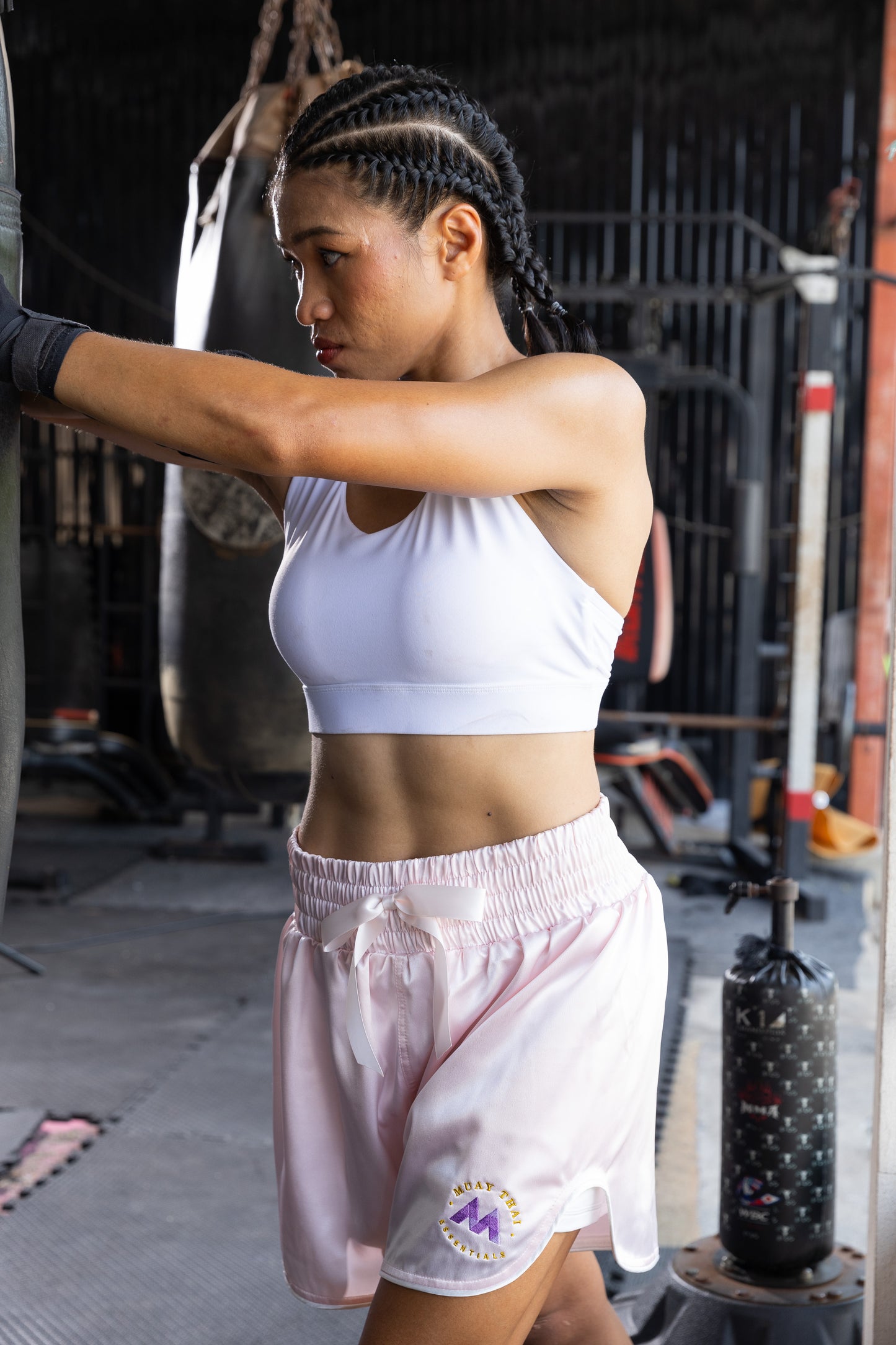 Aurora Glow Muay Thai Shorts