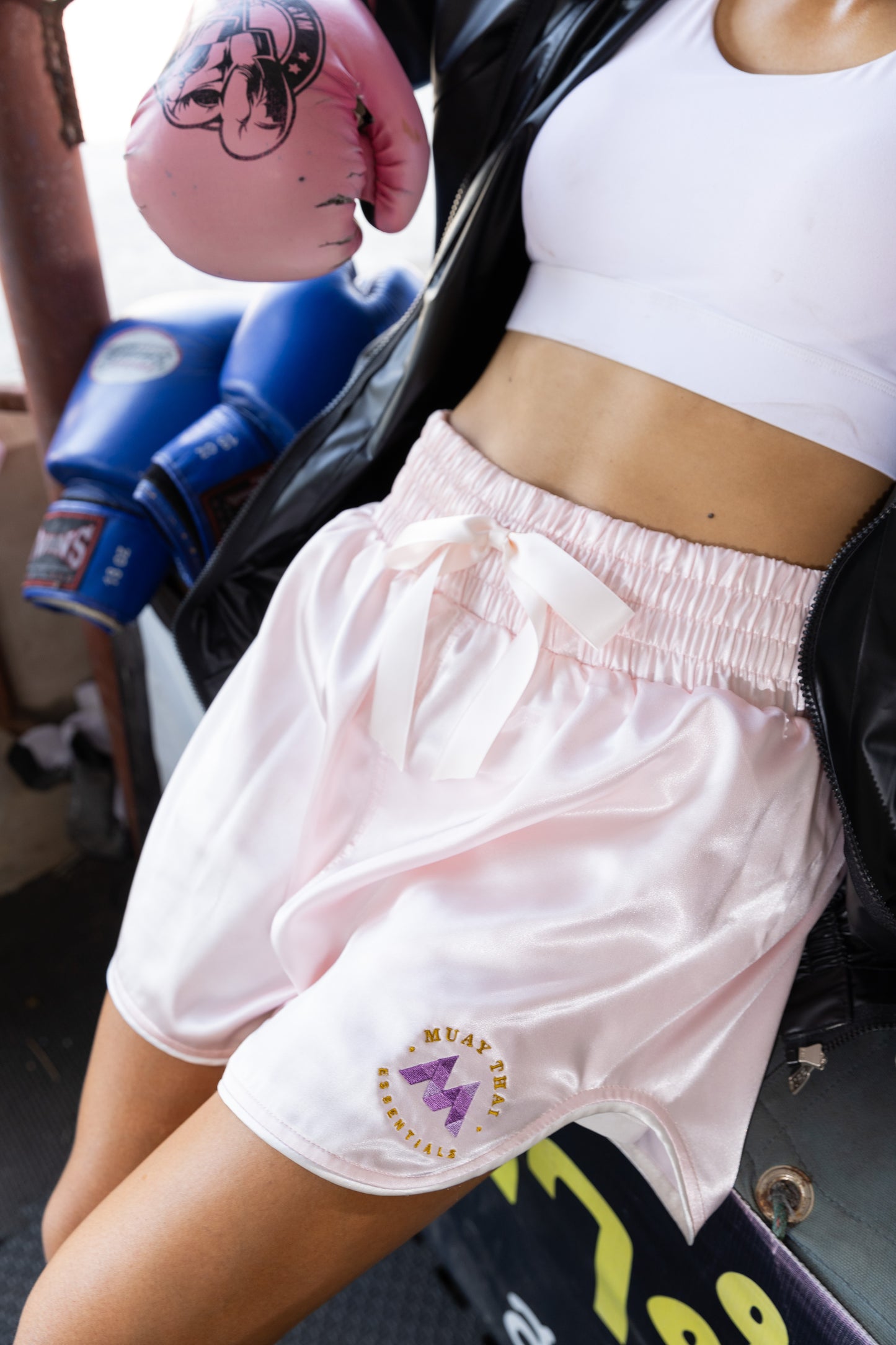 Aurora Glow Muay Thai Shorts