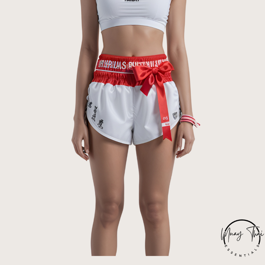 Crimson Flare Muay Thai Shorts